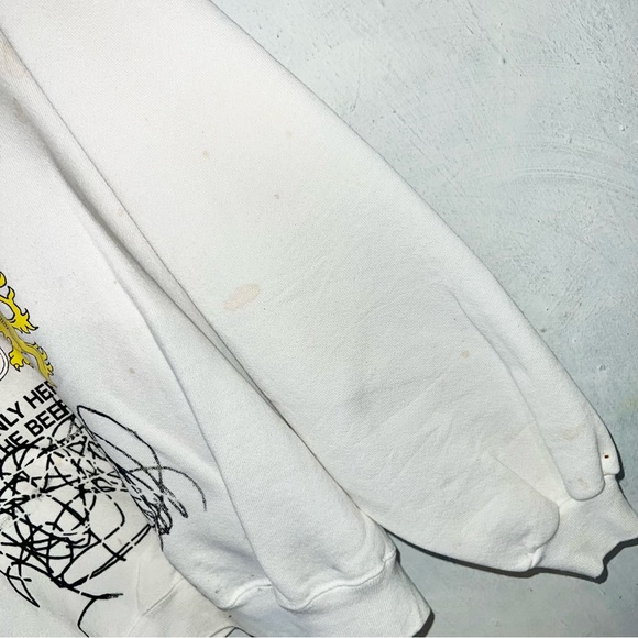 1 of 1 Custom E30 BMW Bavarian Crewneck Sweatshirt Vintage 80s Hanes Size L - Picture 6 of 9